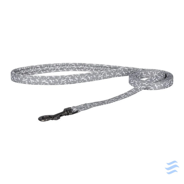 Dogness walking set leash 1,5m + harness for dog (light gray) Walking and transportation