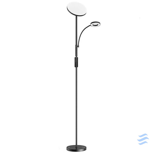 Double Floor Lamp with remote BlitzWill BWL FL 0001 36W (black) Floor lamps