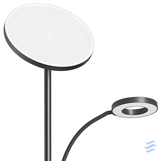 Double Floor Lamp with remote BlitzWill BWL FL 0001 36W (black) Floor lamps