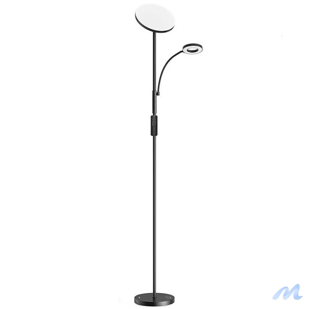 Double Floor Lamp with remote BlitzWill BWL-FL-0001, 36W (black)
