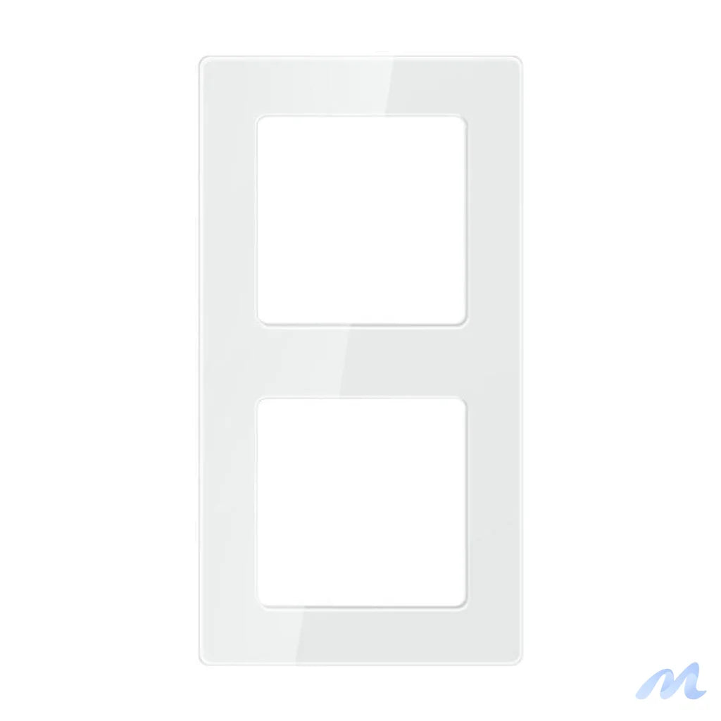 Double frame socket Avatto N-TS10-Frame-W2 (white)