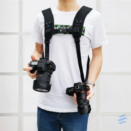 Double shoulder harness Puluz for cameras PU6002 Straps mounts and holders