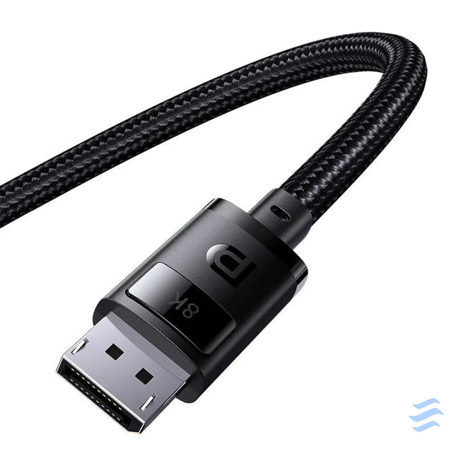 DP 8K to DP 8K cable Baseus High Definition 1.5 m (black) Video cables