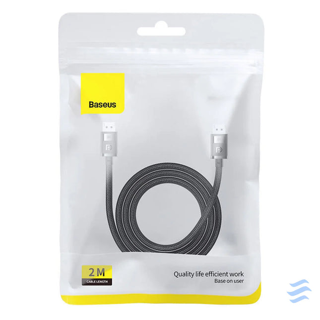 DP 8K to DP 8K cable Baseus High Definition 2m (black) Video cables