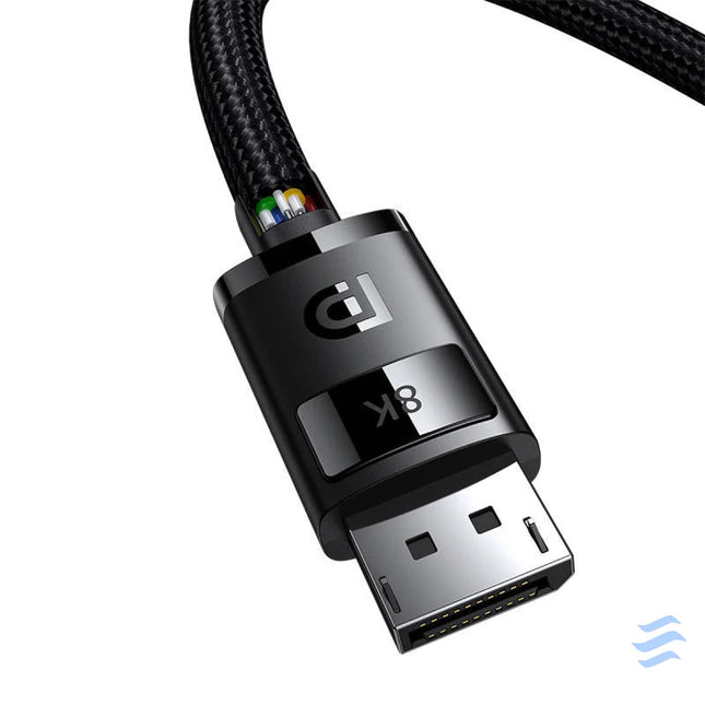DP 8K to DP 8K cable Baseus High Definition 2m (black) Video cables