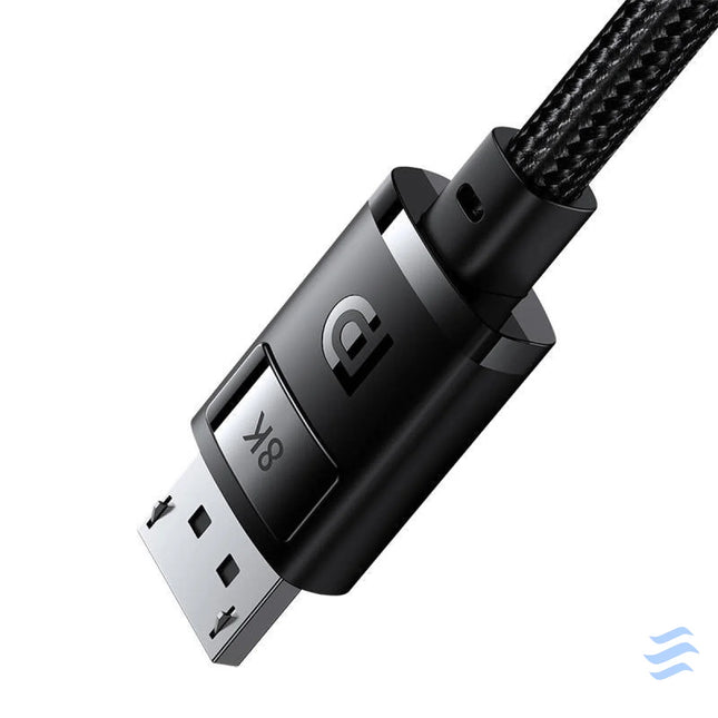 DP 8K to DP 8K cable Baseus High Definition 2m (black) Video cables