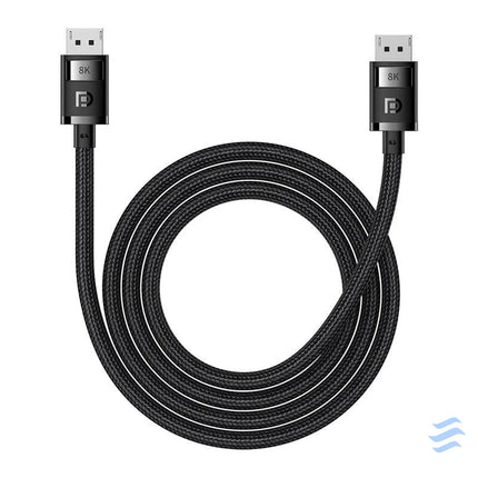 DP 8K to DP 8K cable Baseus High Definition 2m (black) Video cables