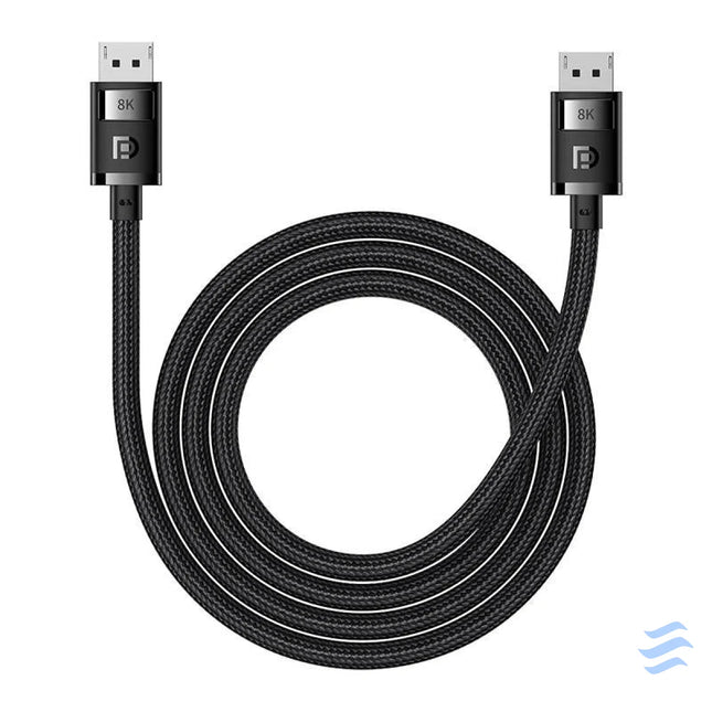 DP 8K to DP 8K cable Baseus High Definition 2m (black) Video cables