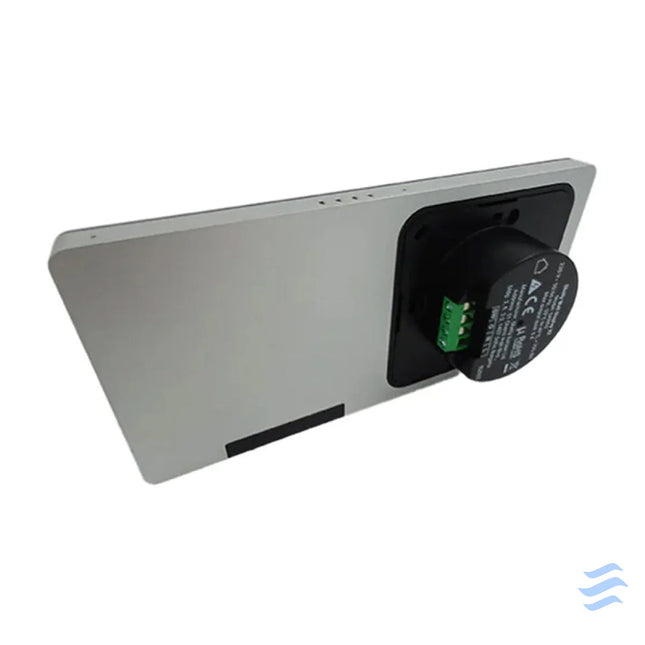 Dual Control Panel Shelly Wall Display X2 WiFi/BLU (silver) + BLU H&T Control panels