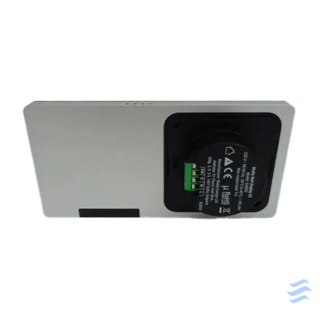Dual Control Panel Shelly Wall Display X2 WiFi/BLU (silver) + BLU H&T Control panels