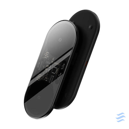Dual Qi wireless charger Baseus Digital LED Display 20W Wireless chargers