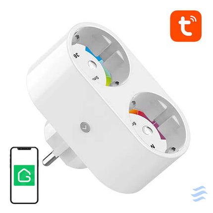 Dual smart plug WiFi Gosund SP211 3500W Tuya Power plugs