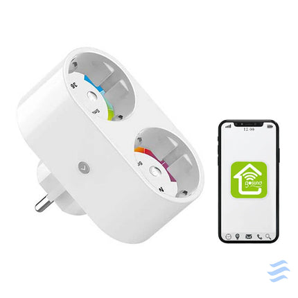 Dual smart plug WiFi Gosund SP211 3500W Tuya Power plugs