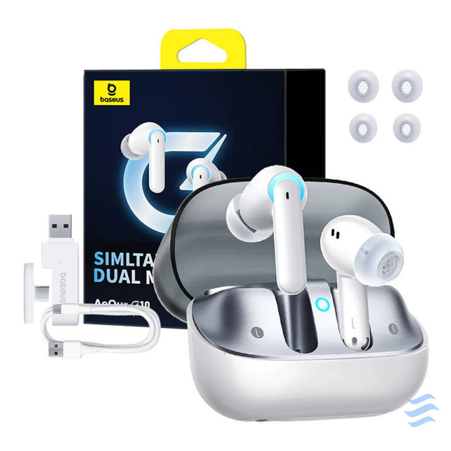 Earphones TWS Baseus AeQur G10 (white) TWS