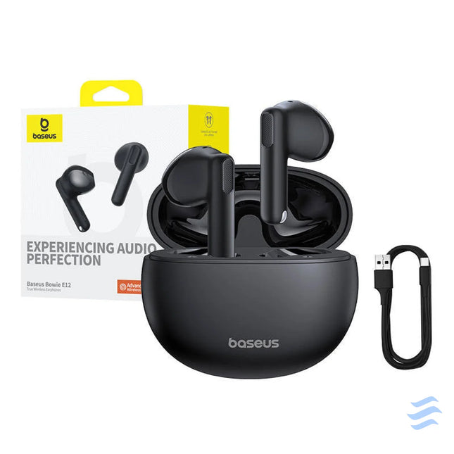 Earphones TWS Baseus Bowie E12 (black) TWS