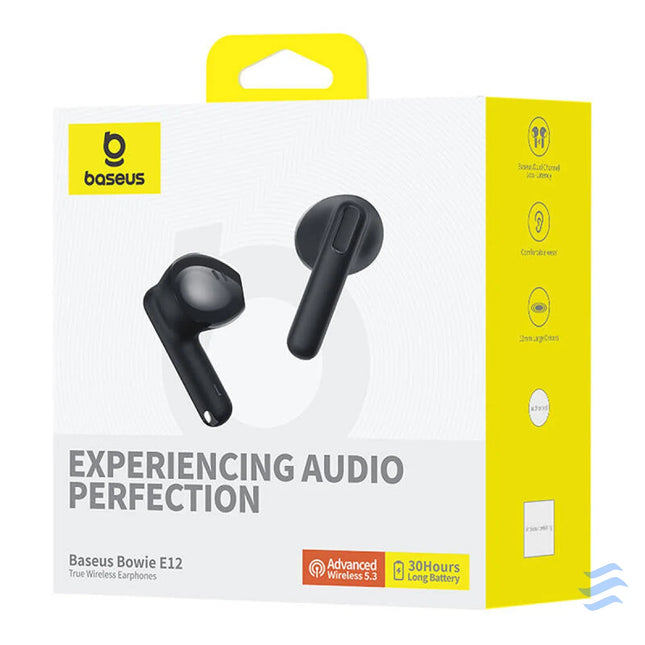 Earphones TWS Baseus Bowie E12 (black) TWS
