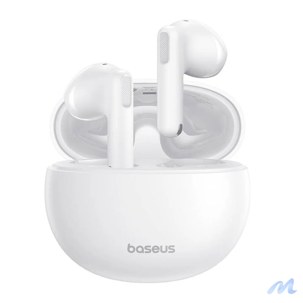 Earphones TWS Baseus Bowie E12 (white)
