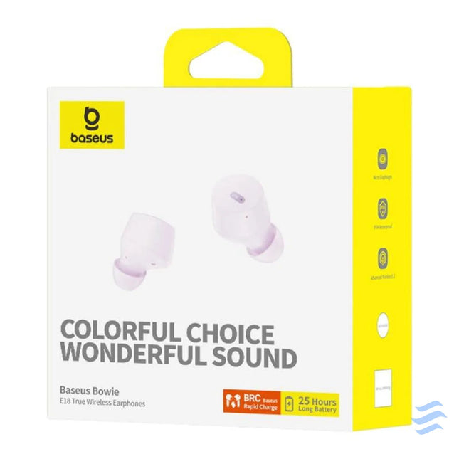 Earphones TWS Baseus Bowie E18 (purple) TWS