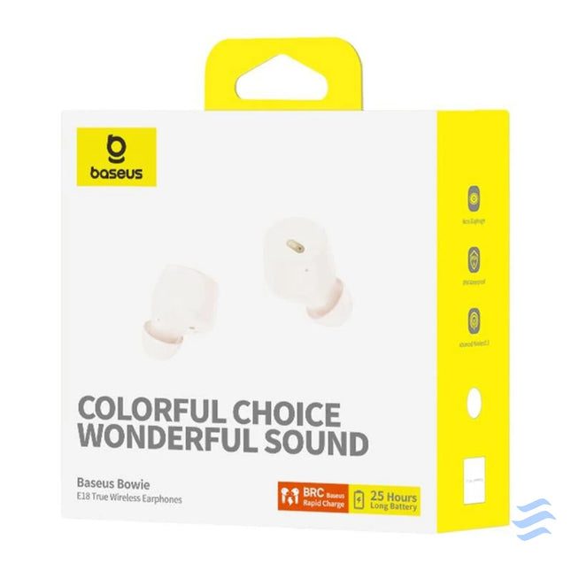 Earphones TWS Baseus Bowie E18 (white) TWS