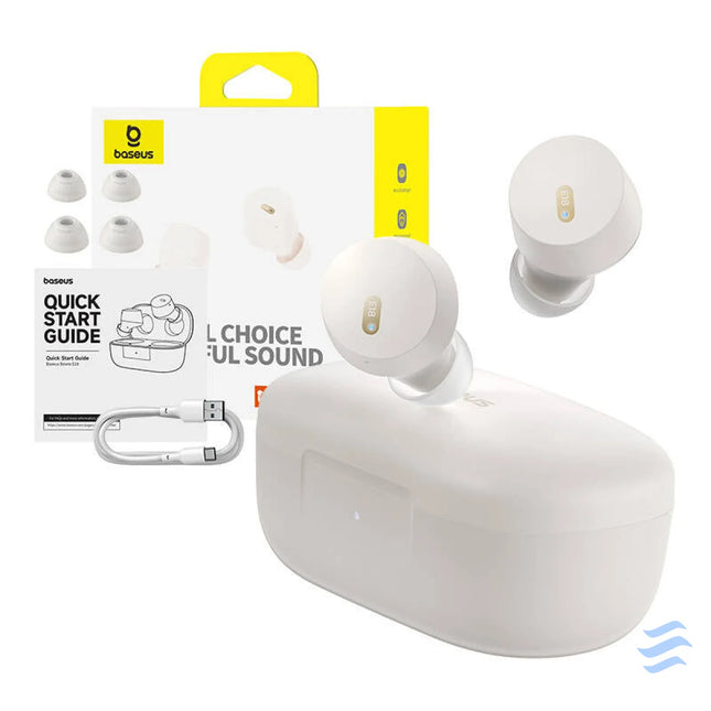 Earphones TWS Baseus Bowie E18 (white) TWS