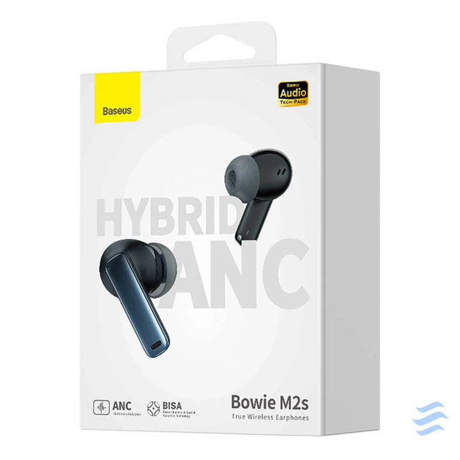 Earphones TWS Baseus Bowie M2s (black) TWS