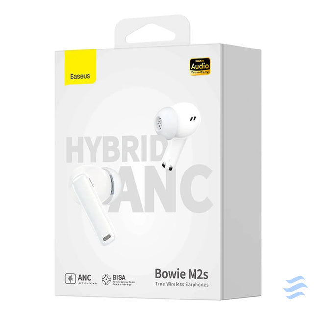 Earphones TWS Baseus Bowie M2s (white) TWS