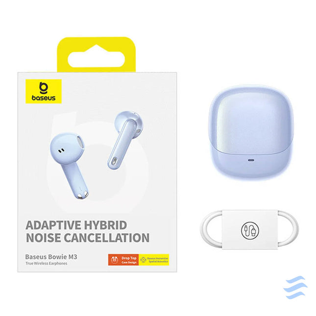 Earphones TWS Baseus Bowie M3 (blue) TWS