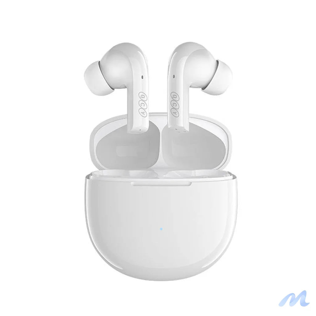 Earphones TWS QCY T18 (white)