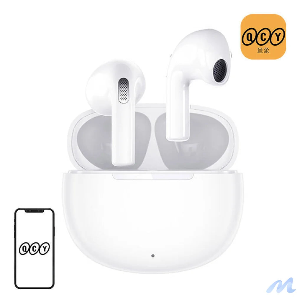 Earphones TWS QCY T20 (white)