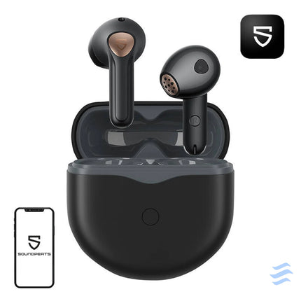 Earphones TWS Soundpeats Air 4 (black) TWS