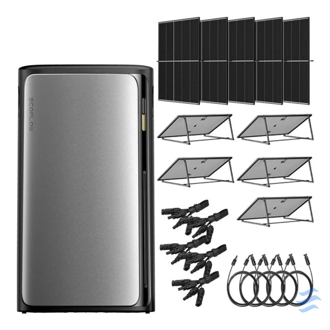 EcoFlow Balcony solar system Stream Complete Ultra U2 Balcony systems