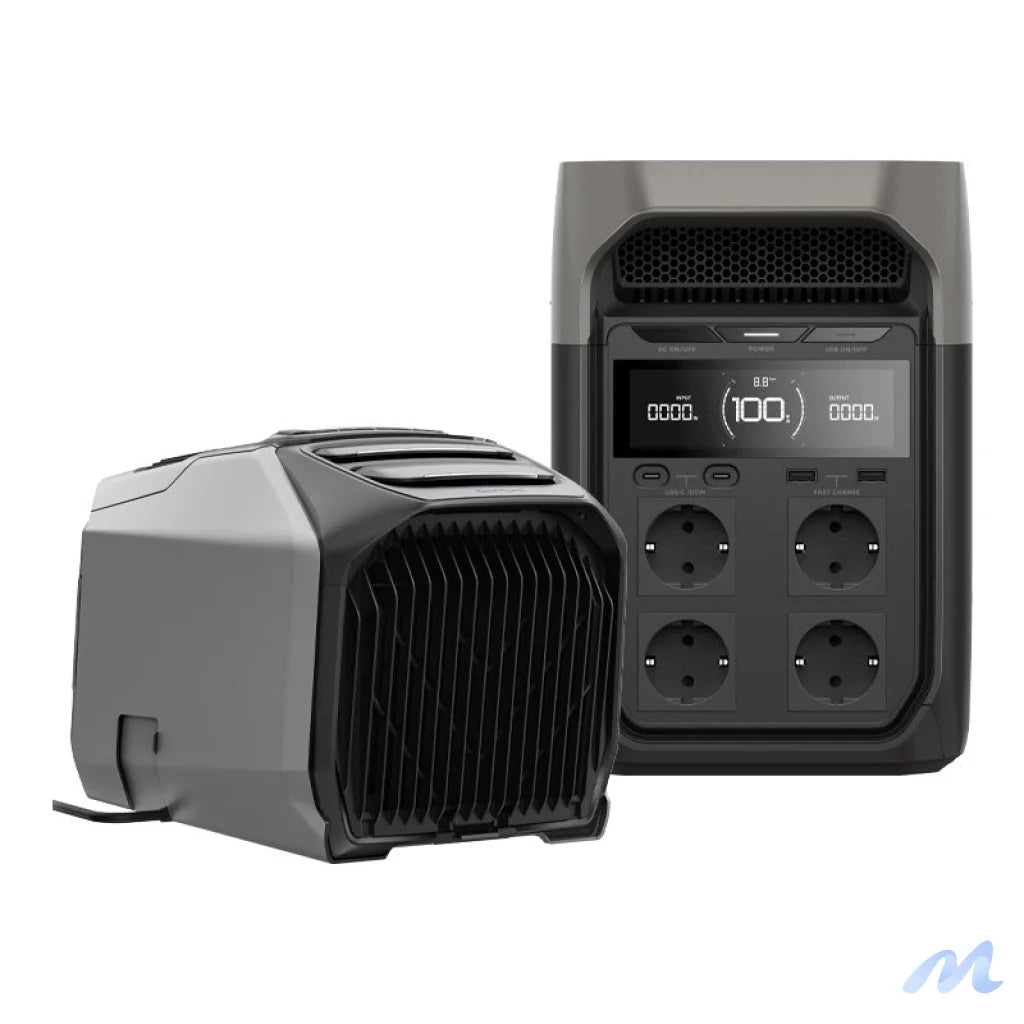 Ecoflow Eet Delta 3 Power Station + Wave 3 Air Conditioner