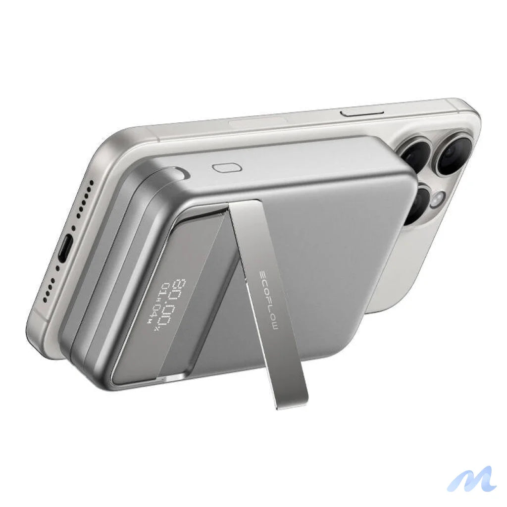 EcoFlow RAPID magnetic powerbank, 10000mAh, (silver).
