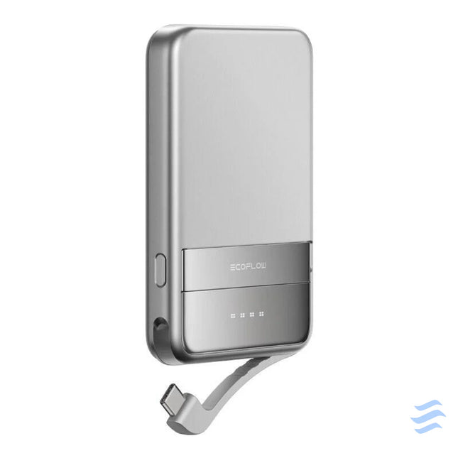 EcoFlow RAPID magnetic powerbank 5000mAh (silver). Powerbanks