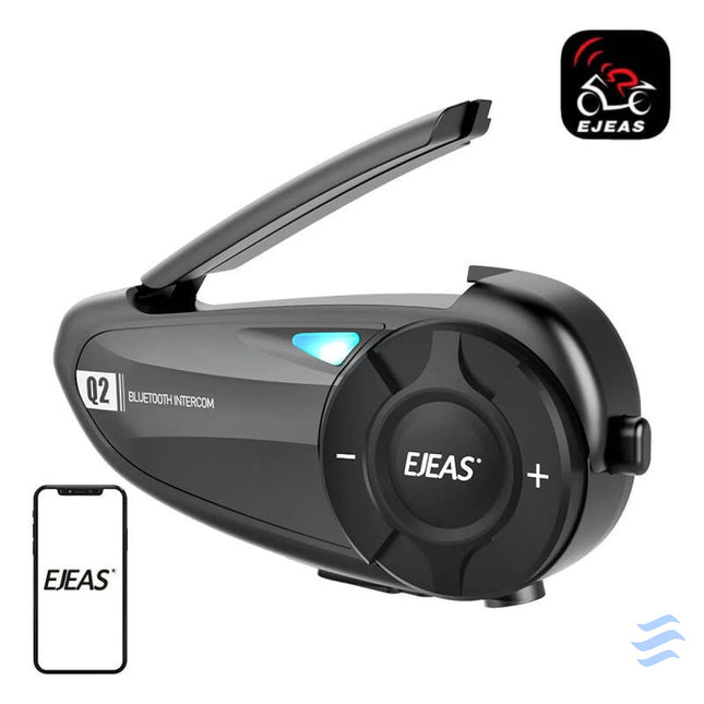 EJEAS Q2 motorcycle intercom Intercoms