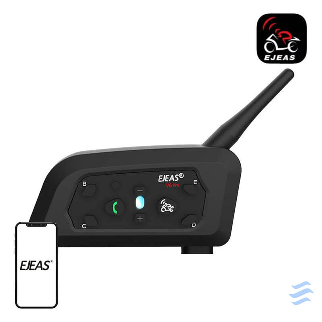 EJEAS V6PRO + motorcycle intercom Intercoms