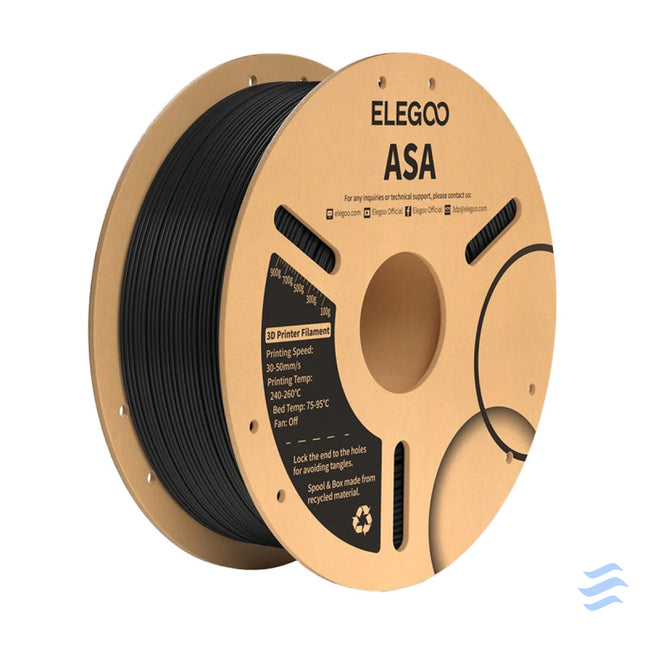 ELEGOO ASA Filament (Black) Filaments