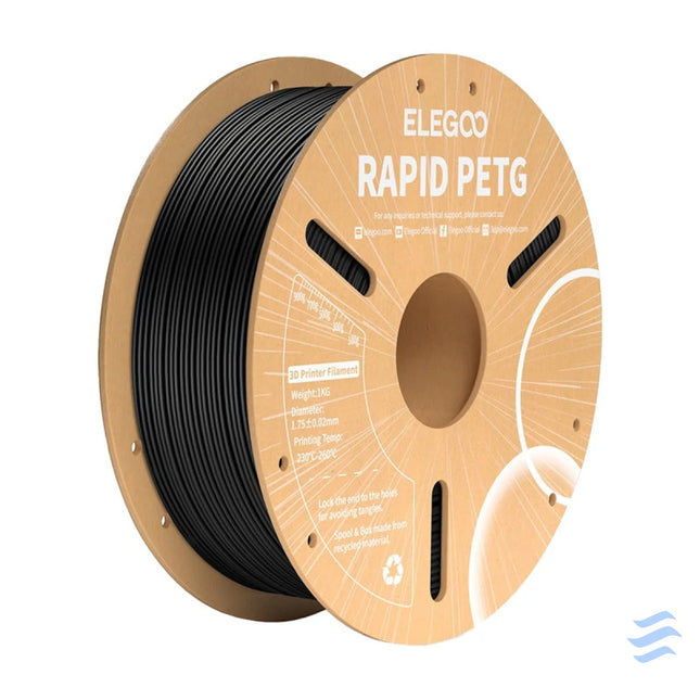 ELEGOO Rapid PETG Filament (Black) Filaments