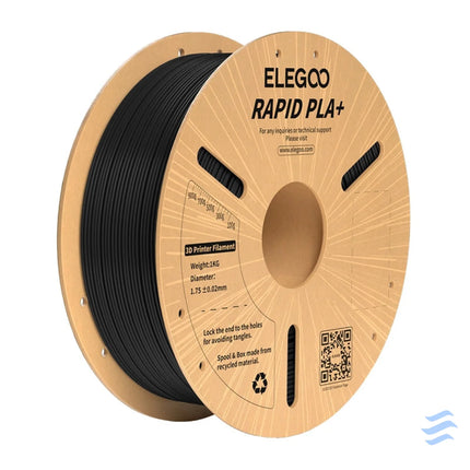 ELEGOO Rapid PLA + Filament (Black) Filaments