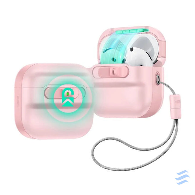 ESR Pulse protective case for AirPods 4 headphones (pink) Accessories