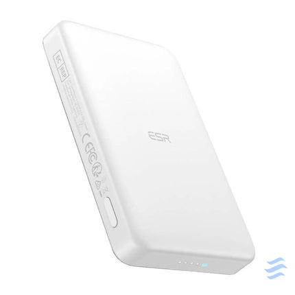 ESR Qi2 MagSlim 10000 mAh magnetic powerbank (white) Powerbanks