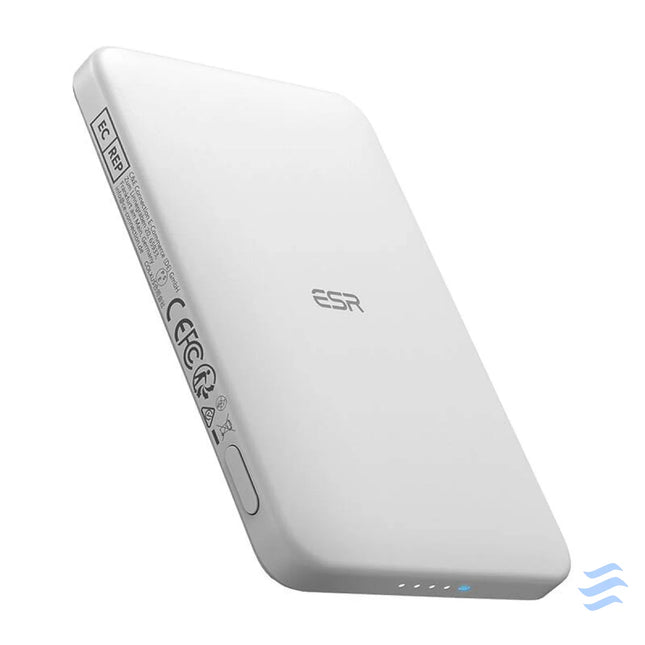 ESR Qi2 MagSlim 5000 mAh magnetic powerbank (white) Powerbanks