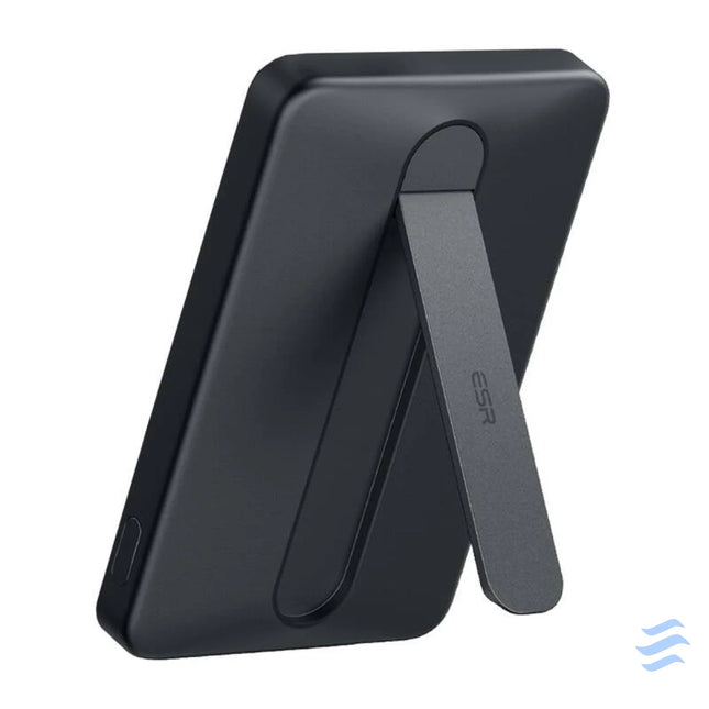 ESR Qi2 MagSlim 5000 mAh magnetic powerbank with stand (black) Powerbanks