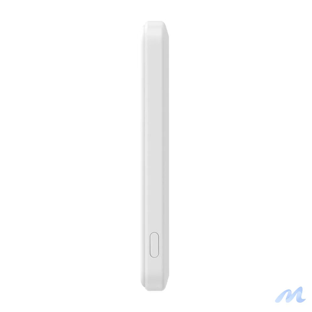 ESR Qi2 MagSlim 5000 mAh magnetic powerbank with stand (white)