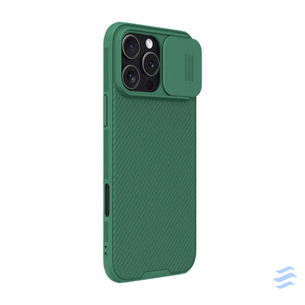 Etui Nillkin CamShield Pro iPhone 16 Pro Max (zielony) Protective cases for smartphones
