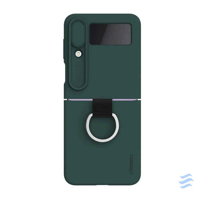 Etui Nillkin CamShield Silky Samsung Galaxy Z Flip 4 5G (zielony) Protective cases for smartphones