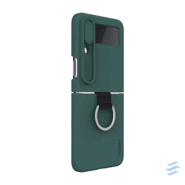 Etui Nillkin CamShield Silky Samsung Galaxy Z Flip 4 5G (zielony) Protective cases for smartphones