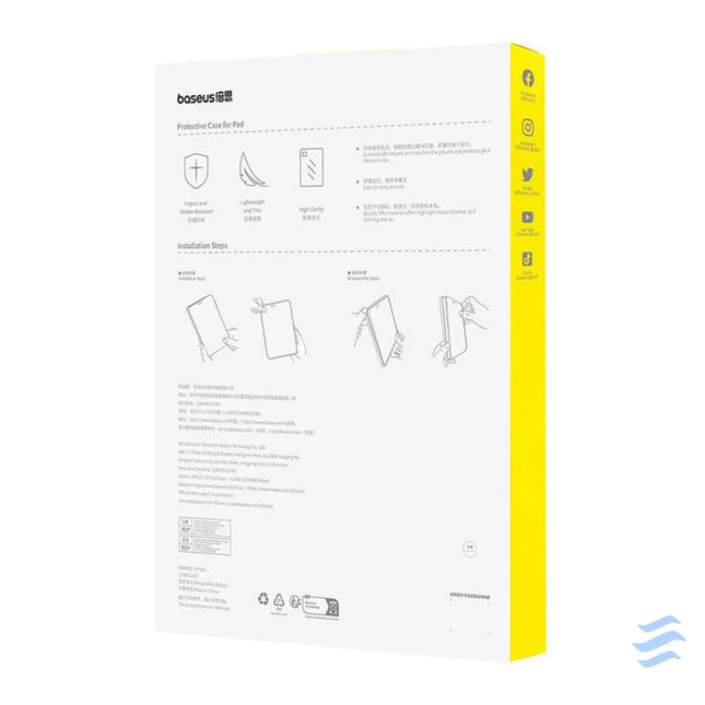 Etui ochronne Baseus Simple Pad Pro(2018/2020/2021/2022) 12.9’’ (przeźroczyste) Protective cases for tablets