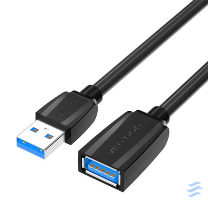 Extension Cable USB 3.0 male to USB female Vention VAS A45 B300 3m (Black) USB cables