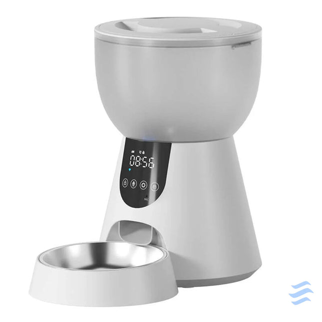 F17 LED automatic food dispenser + W8 Petwant drinker Bowls